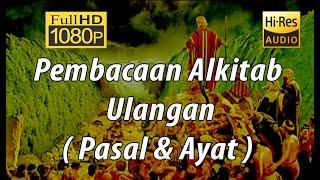 Alkitab Suara - Kitab Ulangan  Full HD, pasal & ayat