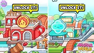 WOW!!  UNLOCK HOSPITAL  & FIRE STATION  | (NEW SECRET HACKS & BUGS) | AVATAR WORLD COMPILATION