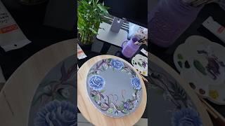 Sharmiart.com #artistsharmi  #onestrokepaintingforbeginners #flowers #kalibindi #youtubeshorts