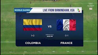 Colombia - France Game 8 Ultimate Frisbee World Games 2022