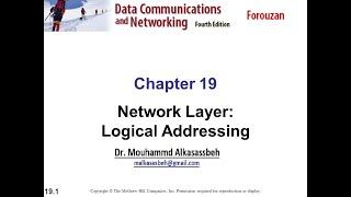 CH19 part1  Data Communication and Networking forouzan 4th edition