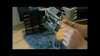 HP MediaSmart Server EX470 Memory Upgrade - Video Two of Four