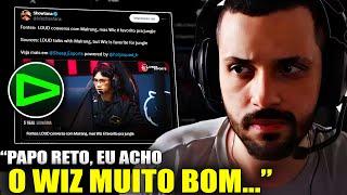 BOMBA! Streamers comentam sobre NOVO JUNGLER da LOUD