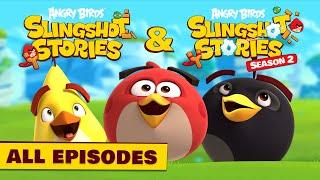 Angry Birds Slingshot Stories Season 1 and 2 | ALL episodes 