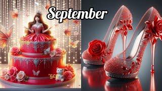 Choose your birthday month and see your birthday cake with matching heels