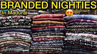 BOMBAY NIGHTIES IN WHOLESALE PRICE  SHIVA SILKS MADURAI 