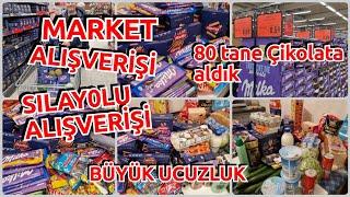 Sılayolu Alışverişi ️Almanya'da Görülmemiş Ucuzluk ️80 tane Çikolata Aldım️Marketalışveriş Vlog