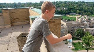 Trick Shots at Xavier University | That's Amazing