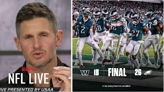 Eagles are SERIOUS Super Bowl Threat! - Dan Orlovsky breaks How Eagles defense dominate Commanders