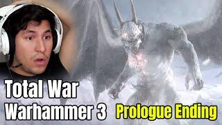 THE LAST GOD Prologue Ending - Total War Warhammer 3 Campaign Gameplay Reaction