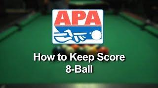8-Ball Scorekeeping with the APA 3-Point Scoring System