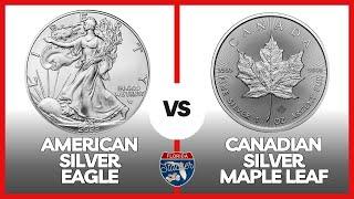 Silver Eagle vs Silver Maple Leaf with Tips for New Stackers!