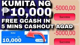 PAANO KUMITA SA GCASH NG 10,000 PESOS IN 1 DAY IN 5 MINS CASHOUT MO AGAD! LEGIT EARNING APP GCASH