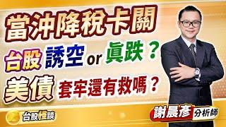 2024.12.24【當沖降稅卡關 台股誘空or真跌？美債套牢還有救嗎？】台股怪談 謝晨彥分析師