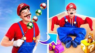 Wie man Super Mario wird! Wenn Super Mario im echten Leben ein Baby wäre!