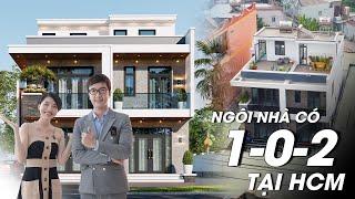Biệt thự 3 tầng Hiện Đại do MAXHOME thi công TRỌN GÓI tại Bình Chánh, tp. HCM
