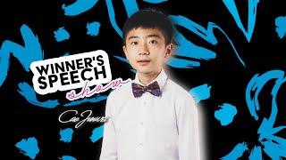 Winner's Speech - Cao Junwei