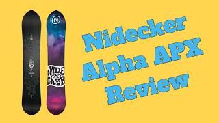 The 2025 Nidecker Alpha APX Snowboard Review