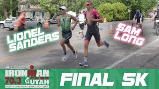 Lionel Sanders VS Sam Long Final 5K 70.3 St.George