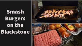 Burgers on the Blackstone -  Cooking with the Crazy Pop