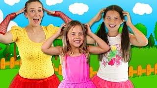 Head Shoulders Knees and Toes with Charli's Crafty Kitchen | Kids nursery rhymes