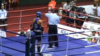 Zayats Andrei Belarus (red) vs Dennis Butch Ukraine (blue) IFMA 2011 muay thai