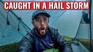 Solo Hiking 80 Miles in the Dolomites Italy | Mountain Camping in a Hail Storm