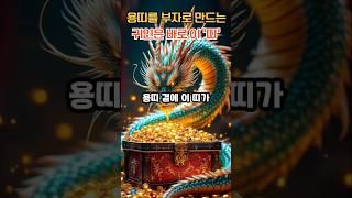 용띠옆에 이 띠가 있으면 부자된다. 용띠 귀인은?