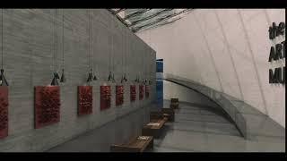 ALMA 3D STUDIO Render | 3D Animation | Architectural Visualization | CGI "Art Museum"