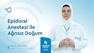 Epidural Anestezi ile Ağrısız Doğum