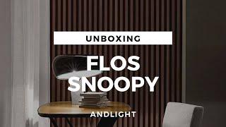 Unboxing the Snoopy Table Lamp from Flos