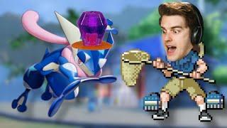 THEY PUT GRENINJA IN A POKEMON GAME? | Pokemon Scarlet and Violet  7 Star Tera Raids
