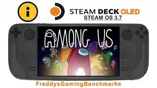 Among Us on Steam Deck OLED with Steam OS 3.7