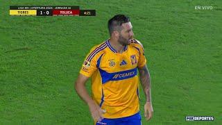  CABEZAZO Y GOL André-Pierre Gignac | Tigres 1-0 Toluca | J16, Apertura 2024 | Liga MX