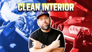 Cleaning The Interior of a Car from Top to Bottom: Car Detailing Restoration