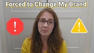 Forced to change my brand name  | Trademark, your channel name | I got a cease and desist letter