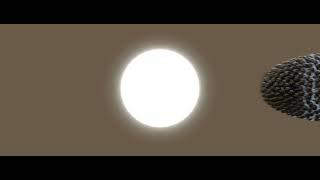 Blender - satisfying force field + particles