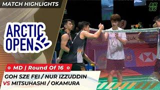 Goh Sze Fei/Nur Izzuddin vs Kenya Mitsuhashi/Hiroki Okamura | R16 Arctic Open 2024