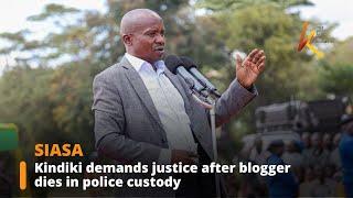 DP Kindiki condemns heinous killing of blogger Albert Ojwang’