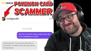 Prize Swapping Whatnot Scammer Caught Ripping Off Pokemon Card Customers - motigerz88