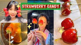 STRAWBERRY CANDY THỬ LÀM KẸO DÂU THEO TIKTOK VÀ CÁI KẾT HÚ HỒN SAM CHANNEL ️️️