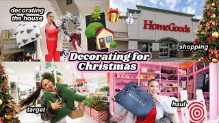  NEW ULTIMATE 2024 CHRISTMAS DECORATE WITH ME | Homegoods, Target, Whitefox Shopping!