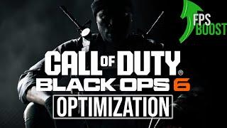 Call Of Duty Black Ops 6: Max FPS Optimization Guide, Fix Stutter & Lower Latency