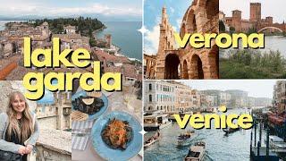 What you should do in Sirmione, Lake Garda, Verona, & Venice! #italytravelguide