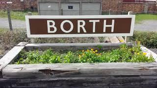 Borth, a coastal village 7 miles north of Aberystwyth on the welsh coast.