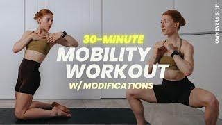 DAY1 #OER BASE | 30 Min. Mobility Workout | FUN Full Body, No Talking