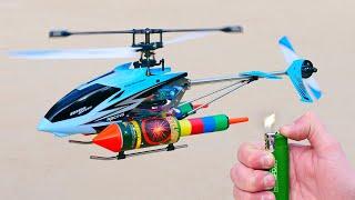 RC Helicopter vs XXL Rocket