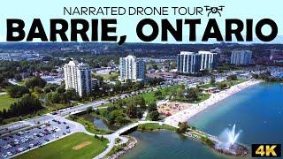  Stunning Aerial Views of Barrie, Ontario in 4K | Discover the Beauty from Above! 