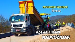 MORAVSKI KORIDOR Asfaltiran nadvožnjak Štulac, 4.11.2024