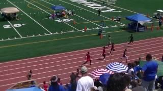 13yr Dylan Griggs 11.92s 100m Heat 4 Dekalb County Championship  2017